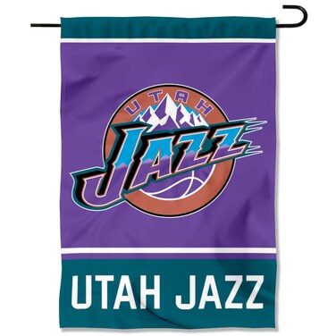 WinCraft Utah Jazz Purple Double Sided Garden Flag
