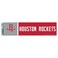 WinCraft NBA Houston Rockets WCR13312413 Bumper Strip, 3" x 12