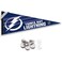 Tampa Bay Lightning Pennant Flag and Wall Tack Pads Mounts