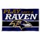 WinCraft Baltimore Ravens Play Like a Raven 3x5 Outdoor Flag
