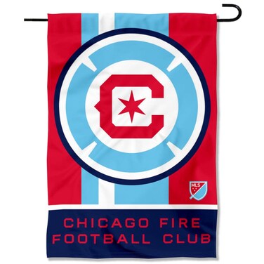 WinCraft Chicago Fire Double Sided Garden Flag