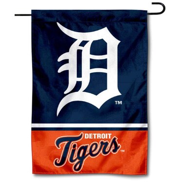 WinCraft Detroit Baseball Double Sided Garden Flag