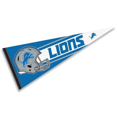 WinCraft Detroit Lions Official 30 inch Large Pennant