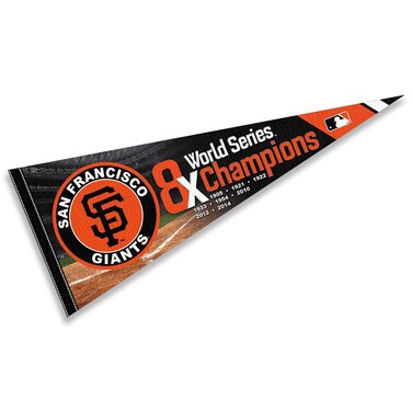 WinCraft Giants 8 Time Champions Pennant Flag