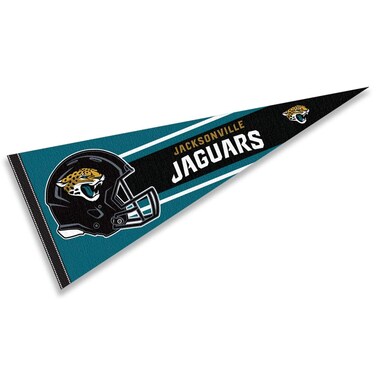 WinCraft Jacksonville Jaguars Official 30 inch Large Pennant