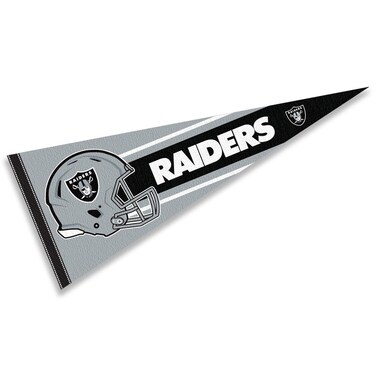 WinCraft Las Vegas Raiders Official 30 inch Large Pennant