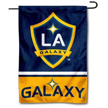 WinCraft Los Angeles Galaxy Double Sided Garden Flag
