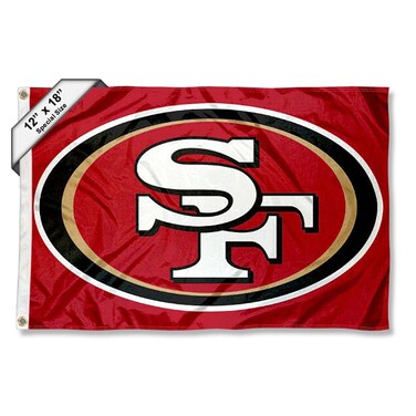 WinCraft San Francisco 49ers Boat and Golf Cart Flag