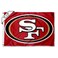WinCraft San Francisco 49ers Boat and Golf Cart Flag