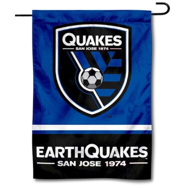 WinCraft San Jose Soccer Double Sided Garden Flag