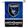 WinCraft San Jose Soccer Double Sided Garden Flag