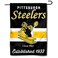 WinCraft Steelers Throwback Retro Vintage Garden Flag Double Sided Banner