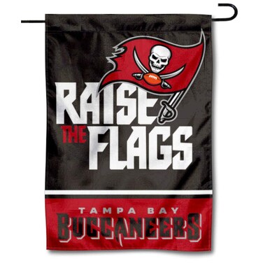WinCraft Tampa Bay Buccaneers Raise The Flags Yard Garden Banner Flag