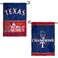 WinCraft Texas Rangers 2023 World Champions Double Sided Garden Flag