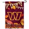 WinCraft Washington Commanders Fall Leaves Decorative Football Garden Flag Double Sided Banner