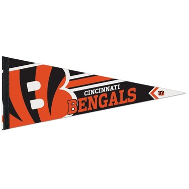 NFL 14500115 Cincinnati Bengals Premium Pennant, 12" X 30
