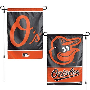 Wincraft MLB Baltimore Orioles Garden Style, Team Colors, 12" x 18