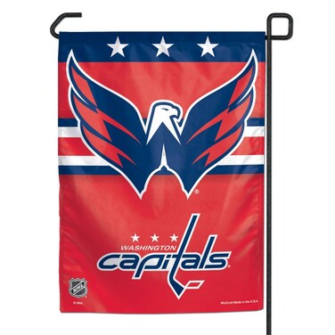 Wincraft NHL Washington Capitals Garden Flag, 11"x15", Team Color