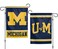 WinCraft NCAA Michigan Wolverines 12 x 18 inch 2-Sided Garden Flag