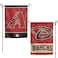 Wincraft MLB Arizona Diamondbacks Flag12x18 Garden Style 2 Sided Flag, Team Colors, One Size