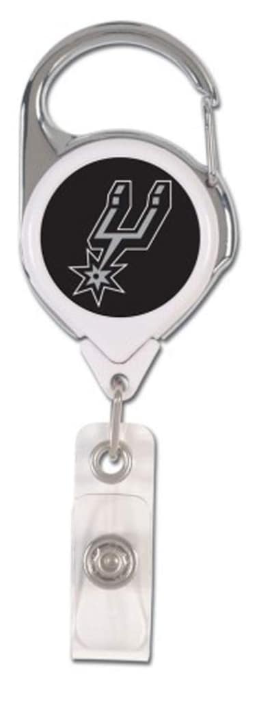 WinCraft NBA San Antonio Spurs 47130013 Retractable 2S Prem Badge Holders