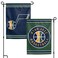 Wincraft NBA Utah Jazz Flag12x18 Garden Style 2 Sided Flag, Team Colors, One Size