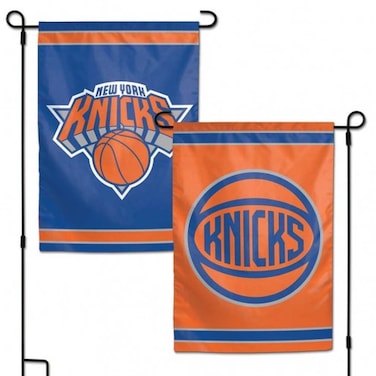 Wincraft NBA New York Knicks Flag12x18 Garden Style 2 Sided Flag, Team Colors, One Size