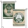 Wincraft NBA Milwaukee Bucks 12x18 Garden Style 2 Sided Flag, One Size, Team Color