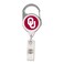 NCAA Oklahoma Sooners Retractable Premium Badge Holder, Team Color, One Size