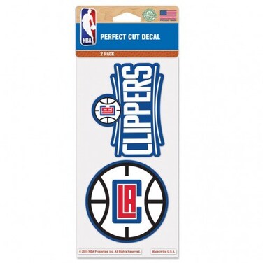 NBA Los Angeles Clippers 4-by-8 Die Cut Decal