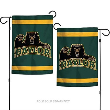 NCAA Baylor Bears 12.5" x 18" Inch 2-Sided Garden Flag Logo