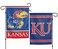 WinCraft NCAA University of Kansas 12x18 Inch 2-Sided Outdoor Garden Flag Banner