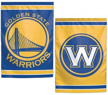 NBA Golden State Warriors 2-Sided Garden Flag, 12 x 18-inches