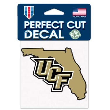 UCF Central Florida Knights State Decal 4 x 4
