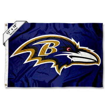 WinCraft Baltimore Ravens Boat and Golf Cart Flag