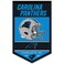 WinCraft Carolina Panthers Heritage History Banner Pennant