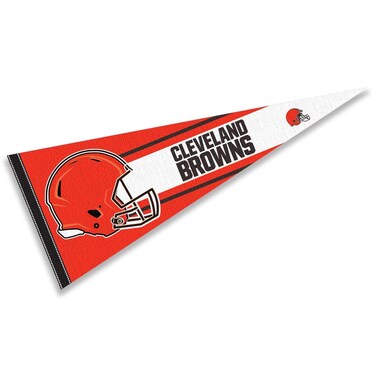 WinCraft Cleveland Browns Official 30 inch Large Pennant