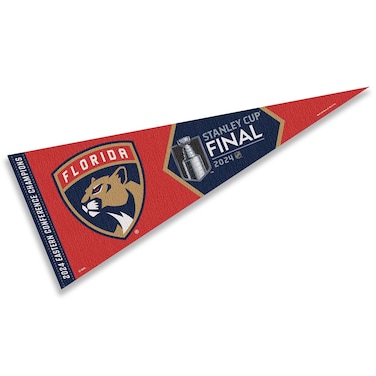 WinCraft Florida Panthers 2024 Stanley Cup Finals Pennant Flag