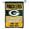 WinCraft Green Bay 4 Time Super Bowl Champions Double Sided Garden Flag