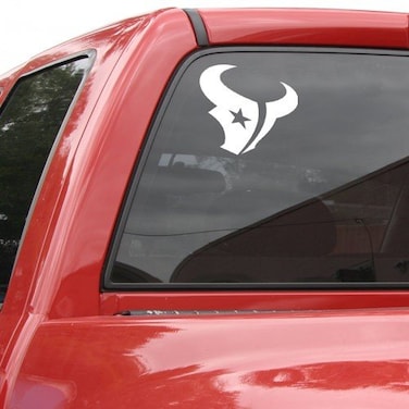 WinCraft Houston Texans 8x8 White Team Logo Decal