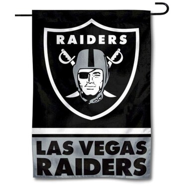WinCraft Las Vegas Raiders Double Sided Yard Garden Banner Flag