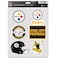 WinCraft NFL Decal Sticker Multi Use 6Set 19x14cm Pittsburgh Steelers