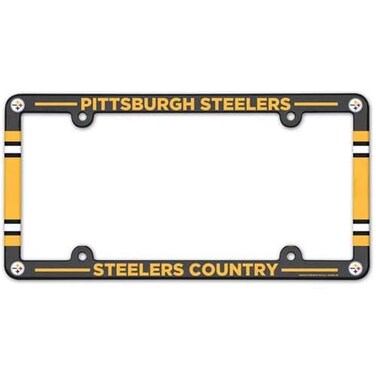 WinCraft Pittsburgh Steelers Full Color License Plate Frame