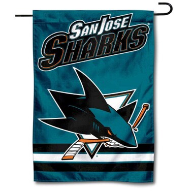 WinCraft San Jose Sharks Double Sided Garden Flag