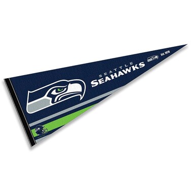 WinCraft Seattle Seahawks Pennant Banner Flag