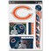 Wincraft NFL Chicago Bears 03749051 Multi Use Decal, 11" x 17" Black