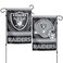 Wincraft NFL Oakland Raiders Garden Flag, 12 Inches by 18 Inches, 2 Sided, Team Color
