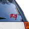 NFL Tampa Bay Buccaneers Multi-Use Colored Decal, 5" x 6