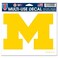 Wincraft NCAA University of Michigan 20234013 Multi-Use Colored Decal, 5" x 6