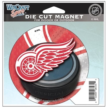 DETROIT RED WINGS OFFICIAL LOGO 4"x6" MAGNET